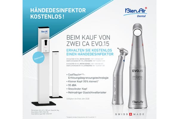 Promotion evo.15 &amp; DESINFECTEUR DE MAINS A4_FR-DE.indd