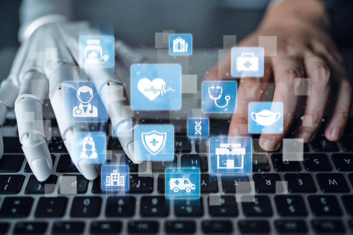 AI supporting healthcare service Entice